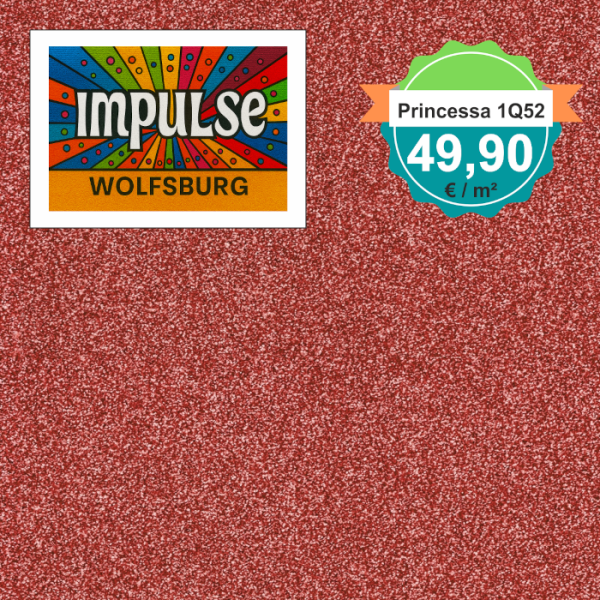 Vorwerk Teppichboden Princessa 1Q52 – Draufsicht Veloursboden, nur € 42,50/m²